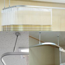 김씨네커튼 병원커튼레일 트렉레일150cm~ 병원레일, 150cm