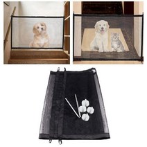 애견펜스 애완동물 강아지 문 울타리 안전 가드 실내, 쇼핑은 스마트팝 블랙 72x110cm BL09092