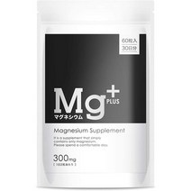 서플리먼트 마그네슘 플러스 마그네슘 보충제 300MG 60 마리 30 일분 B08SC4G7LJ, One Size_One Color, One Size_One Color, 상세 설명 참조0