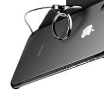 핸드폰거치 홀더 아이디어선물 열쇠고리 줄 스마트폰 각도조절 키링, 블랙