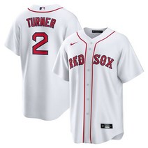 [해외] 나이키 저지 유니폼 MLB 저스틴 터너보스턴 레드삭스 홈 플레이어 저지 화이트/Red 895029
