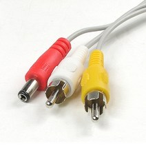 일음쇼핑^^mComs CCTV 케이블 30m - 2RCA + DC 5.5 전원 회색 CCVT카메라 감시 CCTV악세사리 CCTV용품 보안TV CCTV부품일medi^^, ab^^선택없는