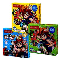 마법천자문 보드게임 3종 세트 (한자고누놀이 8 7급 + 6급 + 무한점프) : 한자능력검정시험 준비 사자성어 학습, 와이티미디어