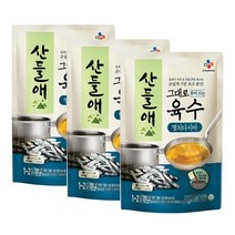 (상온)산들애 그대로멸치다시마육수500gx3개