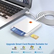 USB 스마트 카드 리더 메모리 ID 은행 SIM CAC ID 카드 Cloner 커넥터, free