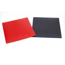 은하 머큐리3 유로 탁구러버 2장, 적색S1장+흑색S1장