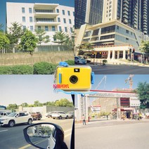 135 모델 35mm Filin 레트로 일회용필름카메라, T07-6장 흑백 롤링 클러치