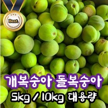 국산 100% 자연산 돌복숭아 개복숭아 숙과 5kg 야생 개복숭 돌복숭 개복숭아열매 개봉숭아 청정지역 당일수확 신선 산지직송 야생채취 복숭아효소, 10kg, 1개
