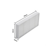 청소기 부품 호환 헤드 교체 물걸레 5 개/몫 90mm * 40mm 10mm 로봇 진공 HEPA 필터 식 예비 액세서리 100% 신규, 한개옵션0
