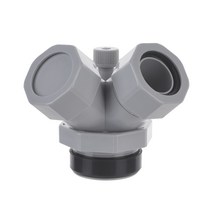 TAEON* 싱크대 냄새 제거 주방 악취 역류 차단 하수구트랩 싱크가드 코너 3구, 1개, 혼합색상