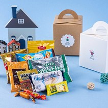 어린이집 생일선물 구디백 영어 유치원 어린이날 웨딩촬영 사무실 간식세트 무료라벨, 10개