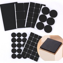 라온텐 소음 미끄럼 방지 패드 매트, 네모4P