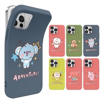 삼성 갤럭시S21 G991 정품 BT21 방탄소년단 캐릭터 굿즈 슬림 실리콘 젤리 핸드폰 케이스 S2B_PT7003