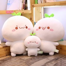 귀여운 잔디 새싹 인형 봉제 인형 안고자는 인형 침대 쿠션 모찌 캐릭터 Esyuse 증정, C