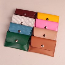 [레더키트]가죽공예DIY키트 자석버튼 카드지갑 만들기 10세트 랜덤무늬 랜덤색-취미 방과후 복지센터 수업재료, 랜덤무늬/랜덤색상