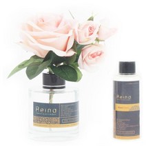 레이나퍼퓸 핑크장미 블랙 플라워디퓨저 120mlx2 자몽:블랙체리, 향