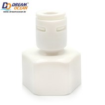 Do 1/2-1/4 변환 암나사 어댑터 정수기 부품 피팅 아답터 부속, 1개
