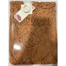 코바늘 조끼 나시 니트 그물 봄가을 민소매 자수 펀칭 여름 뜨개 뷔스티에