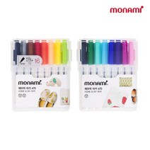 모나미 패브릭마카 470 A 세트, 16색, 8세트