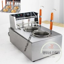 면 삶는 기계 국수 해면기 스테인레스 스틸 테이블 탑 전기 파스타 2 바구니, 05. 에게
