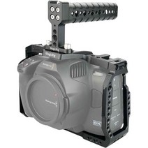 매직리그 BMPCC 6K 프로 케이지 블랙매직 디자인 포켓 시네마 카메라용 상단 손잡이만 해당, cage w/ top handle MAGICRIG