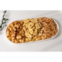 [칩스앤너츠] 바나나칩400G+구운바나나칩400G+롤바나나칩300G 1봉씩 1set, 바나나칩3종세트