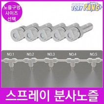 물 포그 스프레이 분사 미스트 안개 노즐, 분사노즐 0.3mm 1개