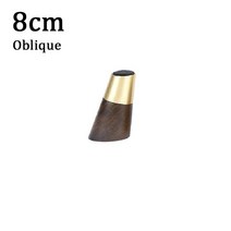 소파 가구 다리 1/4PCS 단단한 나무 비스듬한 가구 다리 욕실 캐비닛 TeaTable 소파 발 구리 슬리브와 유럽, 01 1PCS 8CM Oblique, 01 1PCS 8CM Oblique