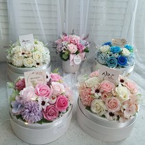 인스피아 5컬러 돈케이크 풀옵션 (쇼핑백 led전구 용돈비닐봉투)+토퍼, 레드