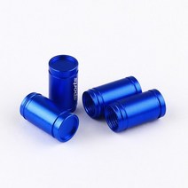 타이어 밸브캡 서리로 덮은 자동차 타이어 밸브 캡 공기 캡 밀폐 커버 Acura Integra TL ILX RL NSX ZDX, 03 blue_35 for Porsche