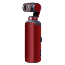 오토케 오즈모 포켓 악세사리 DJI OSMO POCKET ACCESSORY 액세서리 홀더 거치대 보호필름 삼각대 확장로드 케이블 나사 광각 어안 렌즈 가슴 체스트 무선모듈 충전, 옵션3-2-9) AC-G61 스티커 레드메탈