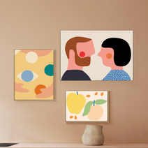 리츠센 캐리커쳐 DIY명화그리기, 라지 50cm x 70cm