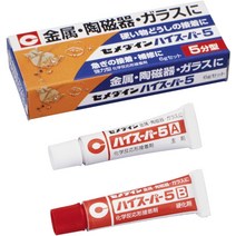 [강력본드] 세메다인 Cemedine 하이슈퍼 5CA1836G 6g 세트