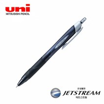 유니 제트스트림 볼펜 0.38mm, 블랙, 4개입