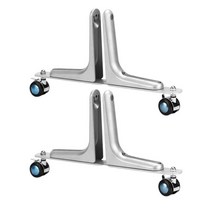 창고 욕실 용 2Pcs 룸 디바이더 홀더 피트 알루미늄 합금, 42cm, 스타일 C