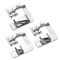 미싱테이블 미싱책상 재봉틀책상 3pcs 국내 재봉틀 발 노루발 압연 밑단 발 형제 가수 janome babylock juki 재봉틀 액세서리에 대 한 설정, 3개