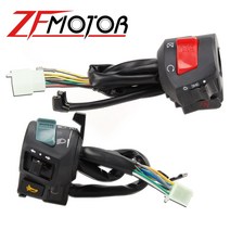 전동킥보드 경적스위치 킥보드깜빡이혼다 오토바이 턴 시그널 컨트롤 스위치 1 쌍 CB400 1992-1998 용 액, 03 1pair