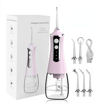 치아세정기 워터 케어 치간 치솔 물청소 잇몸관리, pink