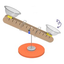 초등 홈스쿨 과학실험용 수평저울 키트 교육용 자유학 가정보육 학습용 북유럽데코, 5인용
