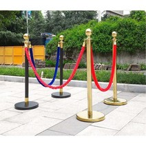 갤러리 차단봉 행사 전시장 용품 라인 통제 미술관, 볼 컨시어지 컬럼 티타늄(아연철 평형추)