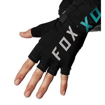 212235 Fox Racing 여성용 레인저 젤 숏 핑거 산악 자전거용 장갑 검은색 소형
