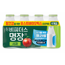 소와나무 비피더스 명장 (사과) 140MLx8입 (아이스포장 포함), 8개