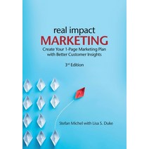 (영문도서) Real Impact Marketing. Create a 1-Page Marketing Plan with Better Customer Insights (3rd edit... Paperback, Business School Press