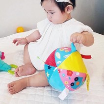 폭신폭신 부드러운 촉감놀이 봉제공 신생아 3개월아기 돌아가 교감장난감