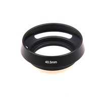 후지 필름 올림푸스 파나소닉 캐논 호환 소니 호환 니콘 카메라 렌즈용 40.5mm 나사 메탈 틸트 벤트 렌즈 후드
