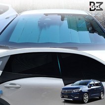 코란도투리스모 차박 캠핑 모기장 햇빛가리개세트, 6종세트 RV SUV1열 2P