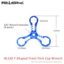 자전거 싸이클 위험 rl228 y 자형 서스펜션 프론트 포크 캡 렌치 익스텐더 스패너 제거 설치 도구 24 26 27 28 30 32mm