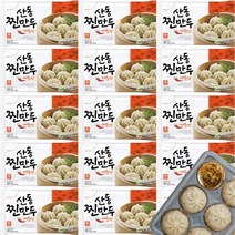 [다만세푸드] 나래 산동만두 매운찐만두 180g x 15개/매운맛 고기만두 포자만두 전자렌지용