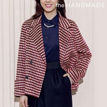 더핸드메이드 핸드메이드 크롭 코트