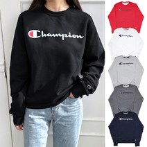 챔피온 크루넥 오버핏 플리스 맨투맨